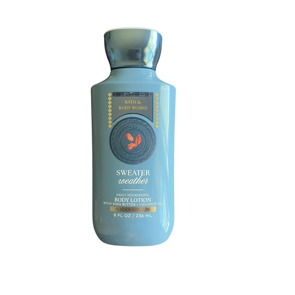 Bath &‎ Body Works Sweater Weather Body Lotion Daily Nourishing 8 fl oz New